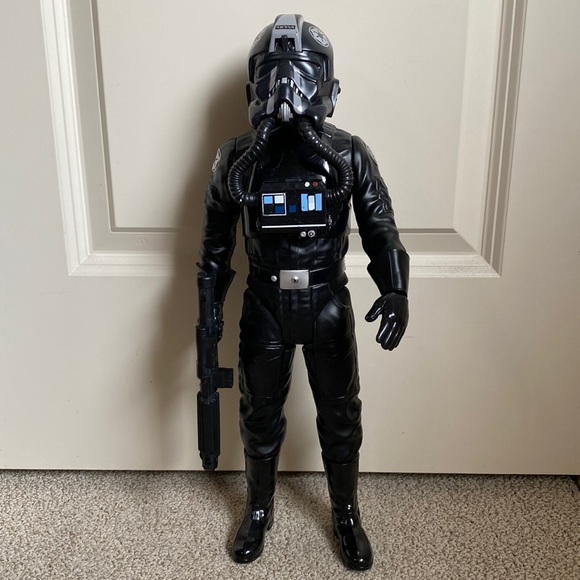 18” Star Wars Rebel Pilot Trooper Black Stormtrooper - Picture 1 of 16